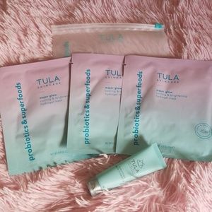 TULA MAJOR GLOW COOLING&BRIGHTENING HYDROGEL MASKS